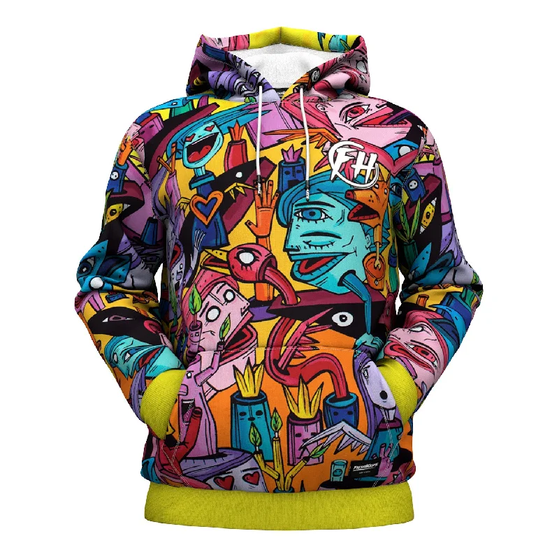 Stylish Jackets Yellow World Hoodie