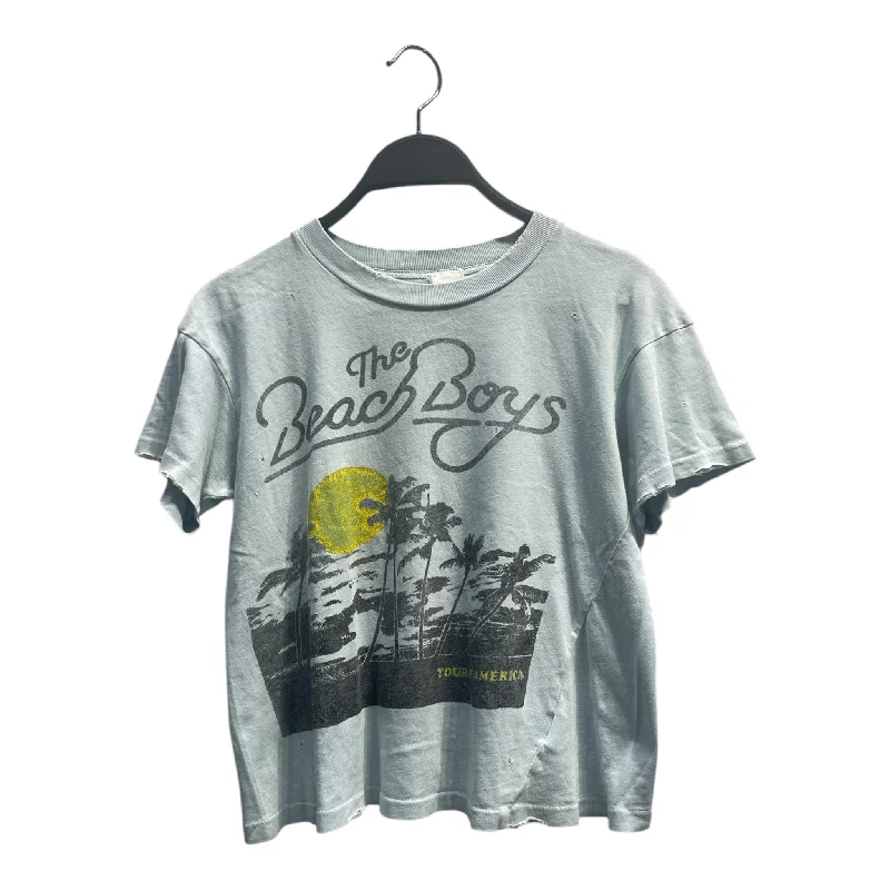 Soft Textures MADEWORN/T-Shirt/XS/Cotton/BLU/The Beach Boys Tee