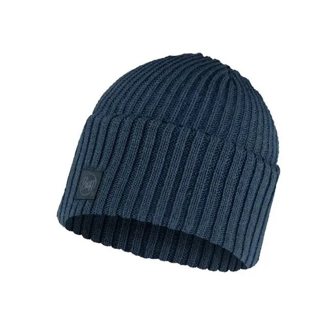 All-Day Style Knitted Beanie Rutger Steel Blue