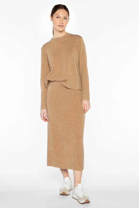 Modern Chic Rib Skirt