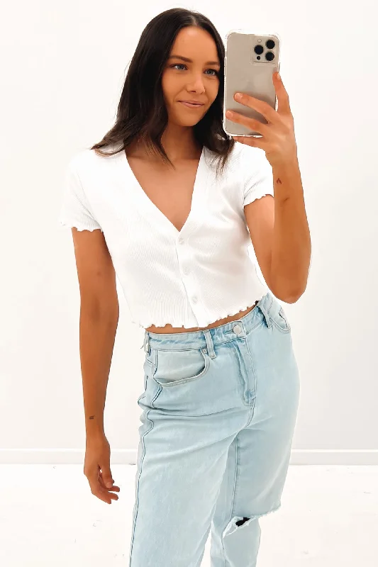 Sporty Comfort Annie Top White