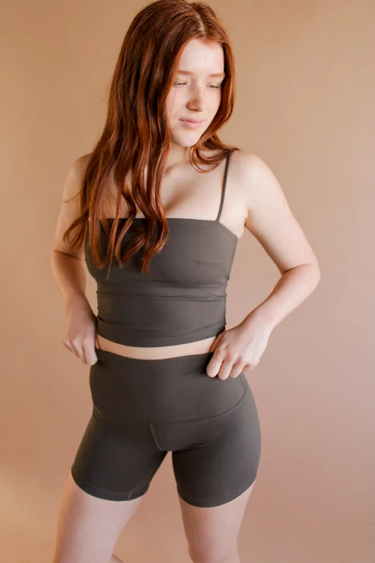 Cozy Knits Vida Dream Lux Longline Bra (onyx)