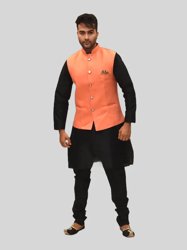 Cozy Essentials Silk Salamander Orange Modi Vest
