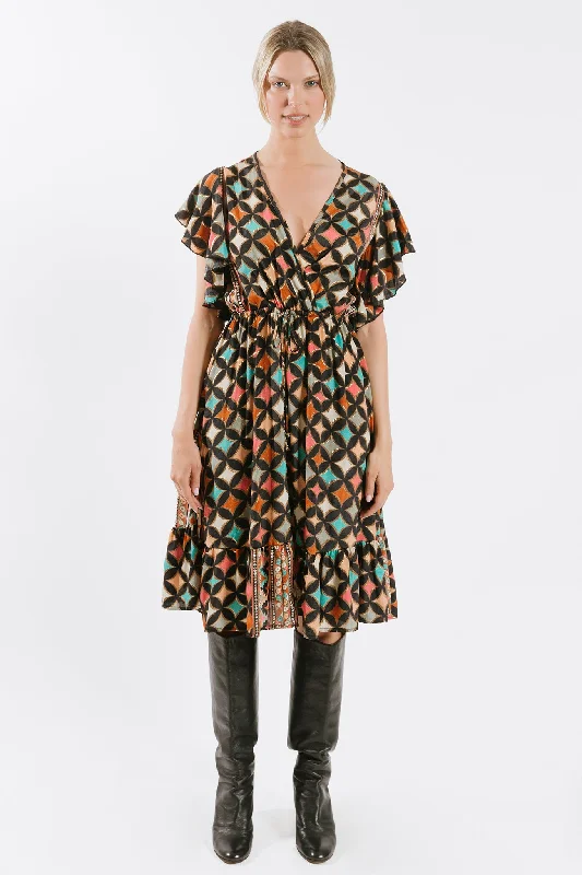 Versatile Comfort Wear Nahar S/S Midi Dress