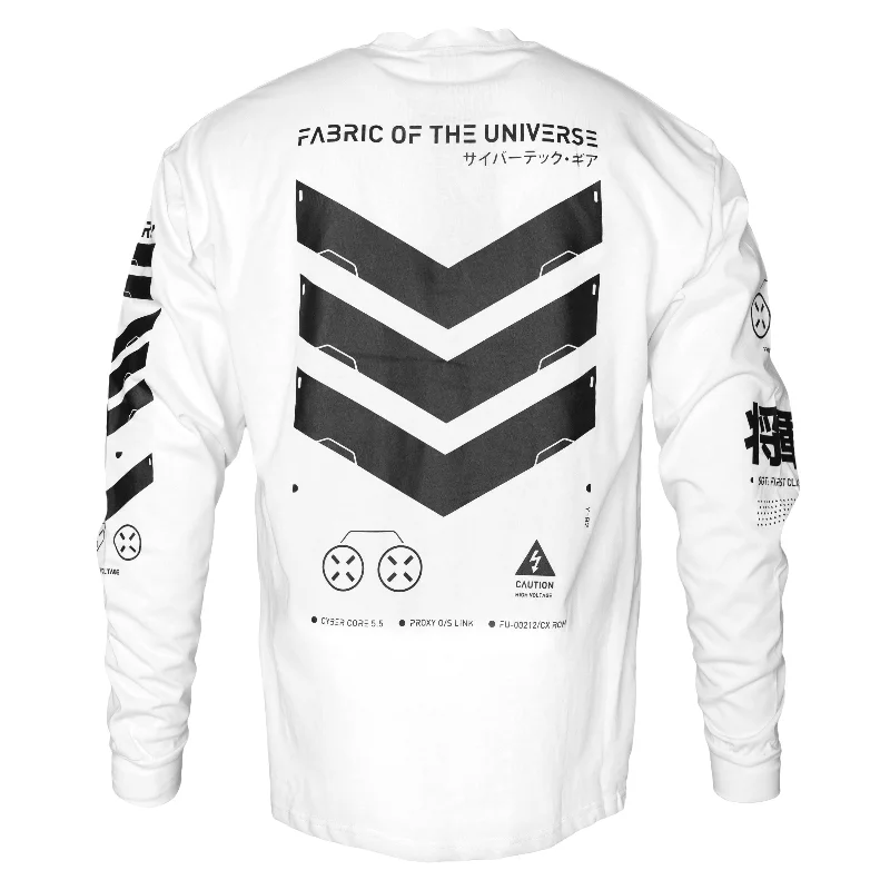 Easy Comfort Style V3-3 White Long Sleeve T