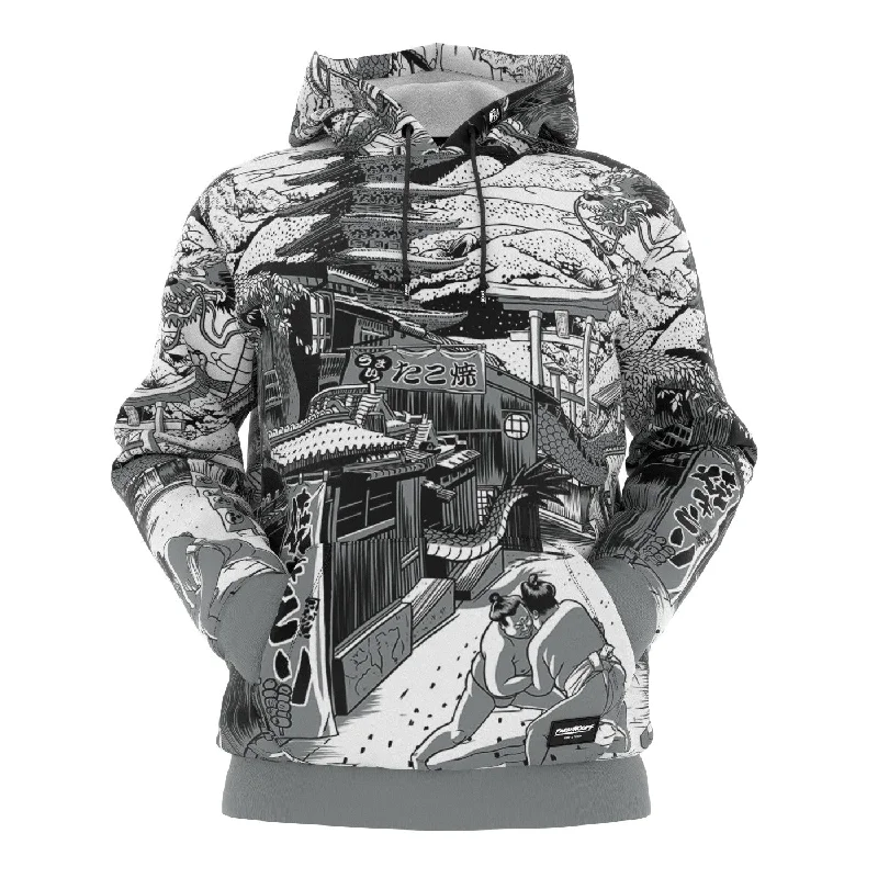 Soft Knitwear Japan Street Hoodie