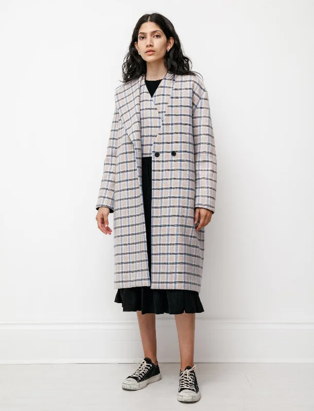Soft Tops Shawl Coat Check