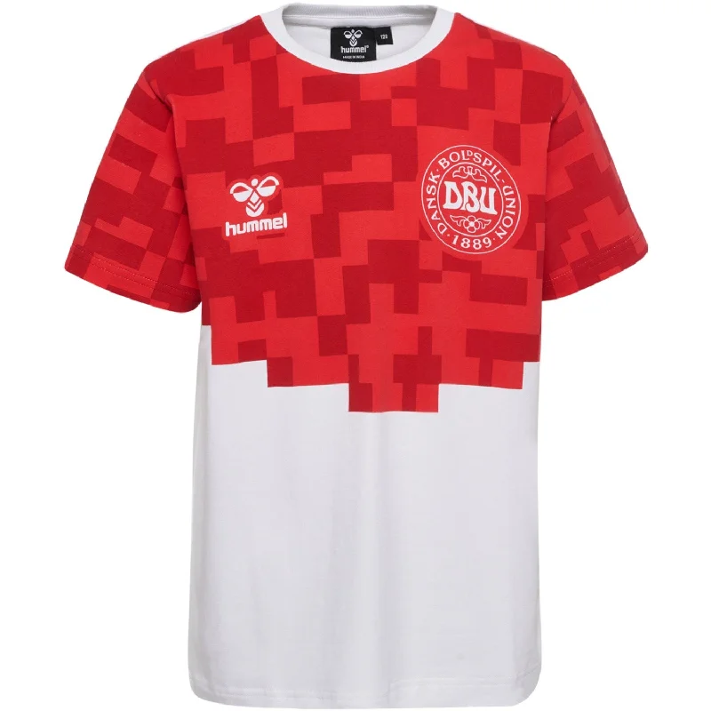 Easygoing Outfits Hummel White DBU Gameday T-shirt
