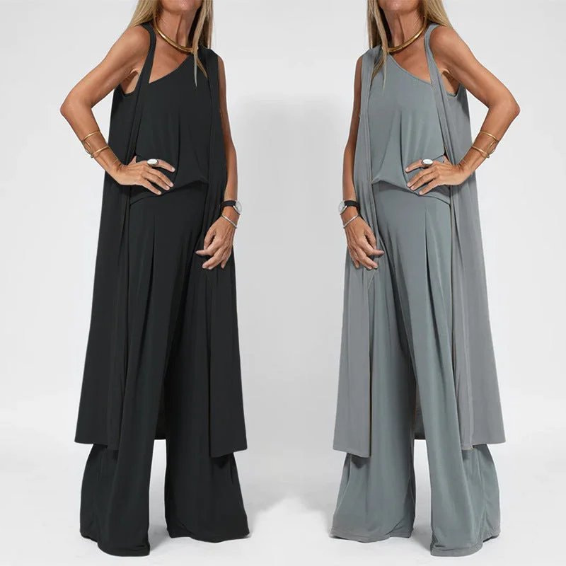 Comfy Dress Casual Plus Sizes Three Pieces Suits for Women