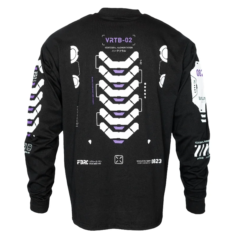 Versatile Casuals VRTB-02P Black Long Sleeve T