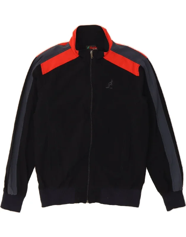 Comfortable Fashion Looks AUSTRALIAN L'ALPINA Womens Tracksuit Top Jacket IT 50 XL Black Colourblock