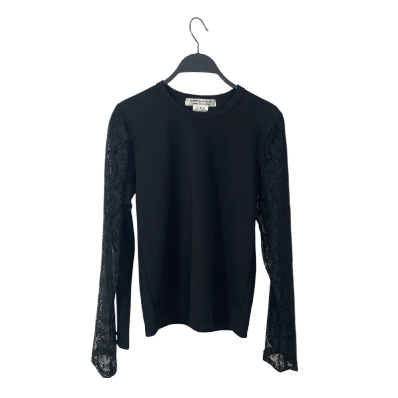 Cozy Essentials COMME des GARCONS/LS T-Shirt/S/Nylon/BLK/