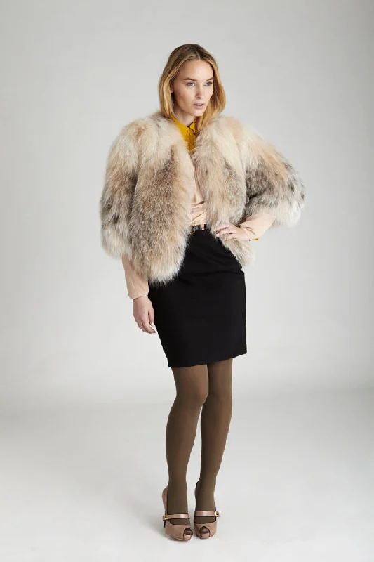 Stylish Fit Sina Lynx Fur Bolero