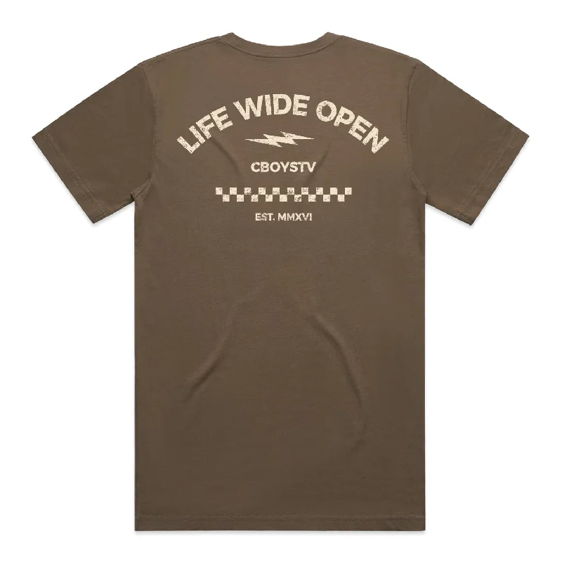 Stylish Casuals Checkered Tournament Tee
