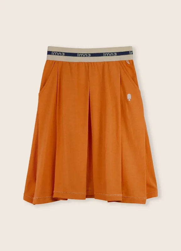 Soft Comfort 3LS25_3041-ORIGAMI SKIRT-Copper Tan