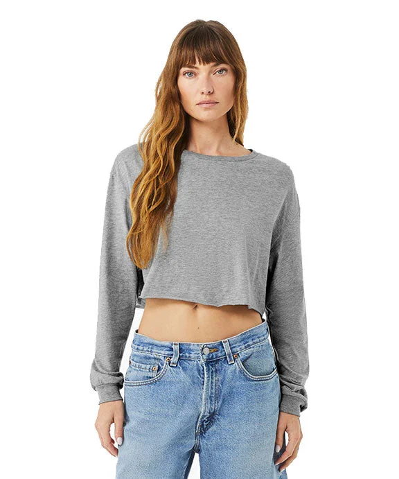 Warm Layers 6501B - Bella + Canvas FWD Fashion Ladies Cropped Long-Sleeve T-Shirt