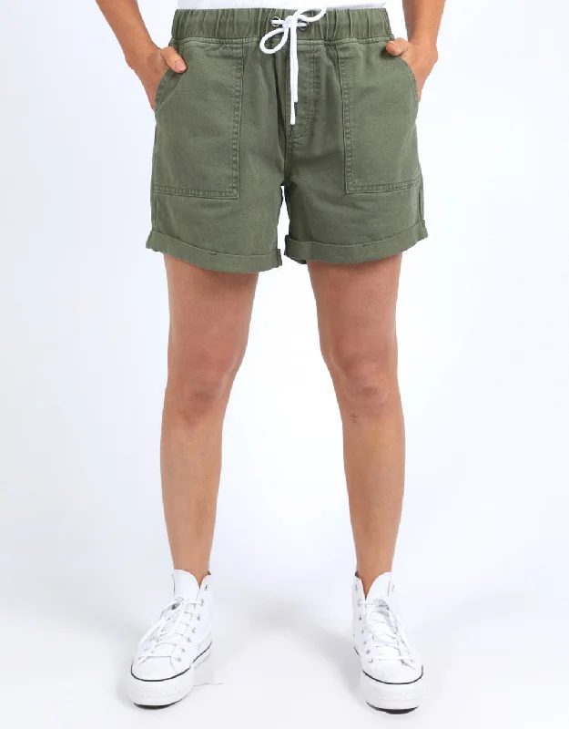 Everyday Chic Emma Relaxed Denim Short - Four Leaf Clover