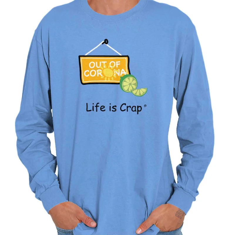 Easy Chic Wear Out Of Corona Long Sleeve Tee