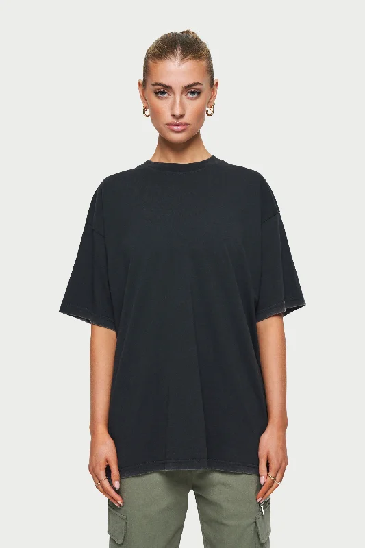 Light Dressing BLANK OVERSIZED T-SHIRT - VINTAGE WASH