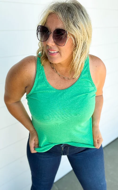 Easygoing Outfits Racerback Tank Top - Final Sale