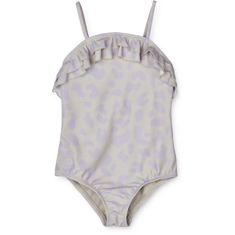 Cozy Chic Trends Liewood Josette Swimsuit Leo Misty Lilac