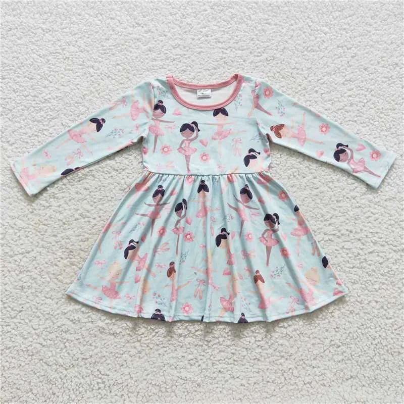 Cozy Knits GLD0309  Baby Girls Dance Girl Twirl Dresses