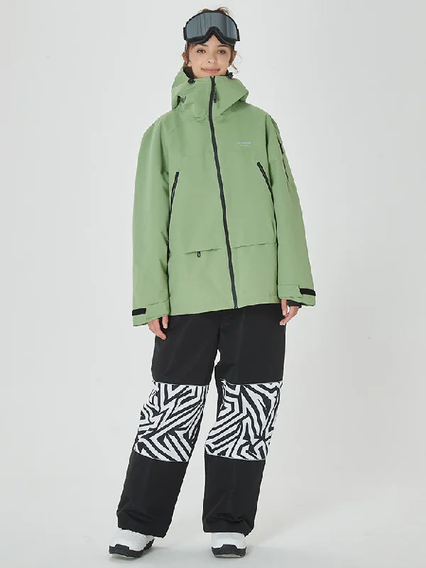 Versatile Comfort Wear Women's Mountain Breaker Thermal Insulated Jacket & Cargo Snow Pants