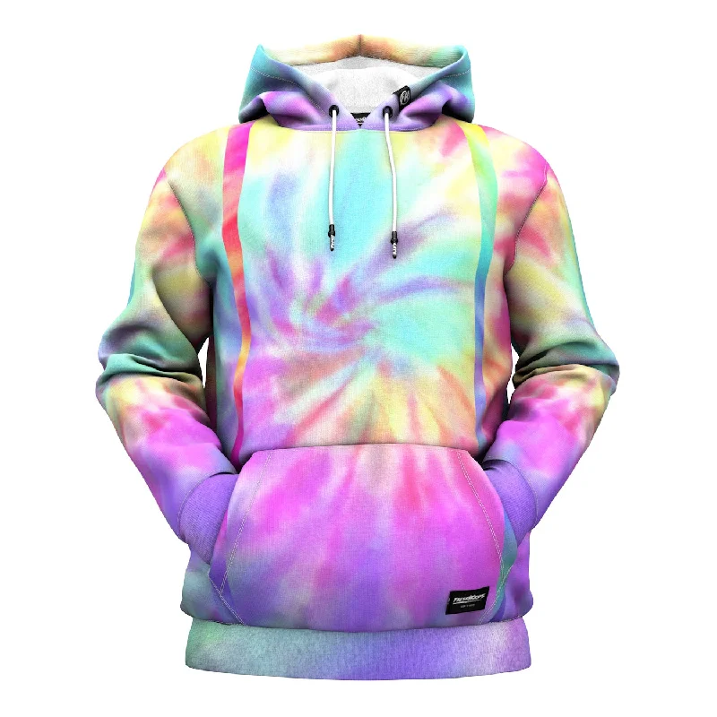 Comfortable Sweaters Pastel Dye Hoodie