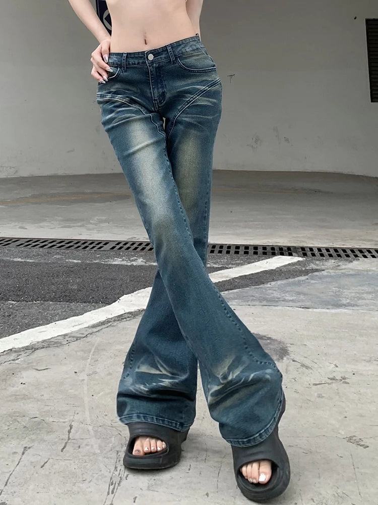 Soft Looks DressBetty - 2024 Cyber Y2K Grunge Fairycore Denim Trousers for Women