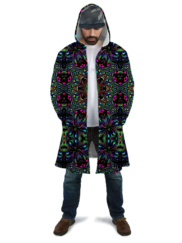 Relaxed Fashion Kaleidoscope Eyes Cloak