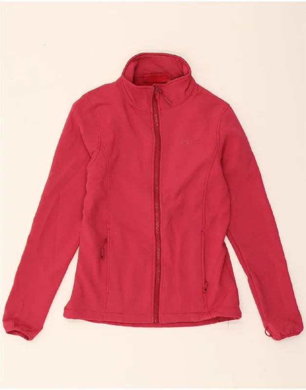 Comfy Dress MOUNTAIN WAREHOUSE Womens Tracksuit Top Jacket UK 8 Small Pink Polyester