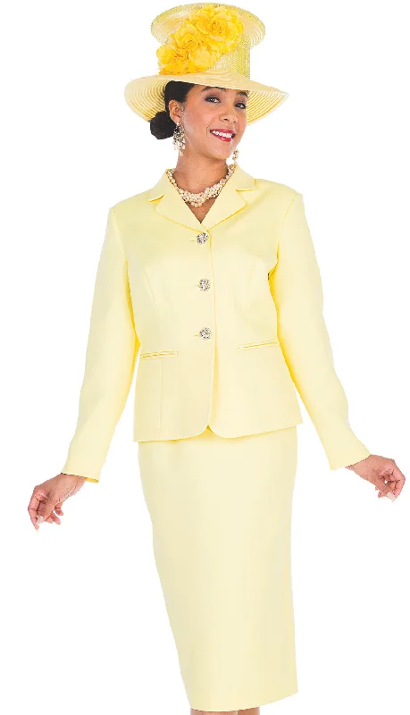 Trendy Comfort Wear Champagne Italy Suit 5705-Banana