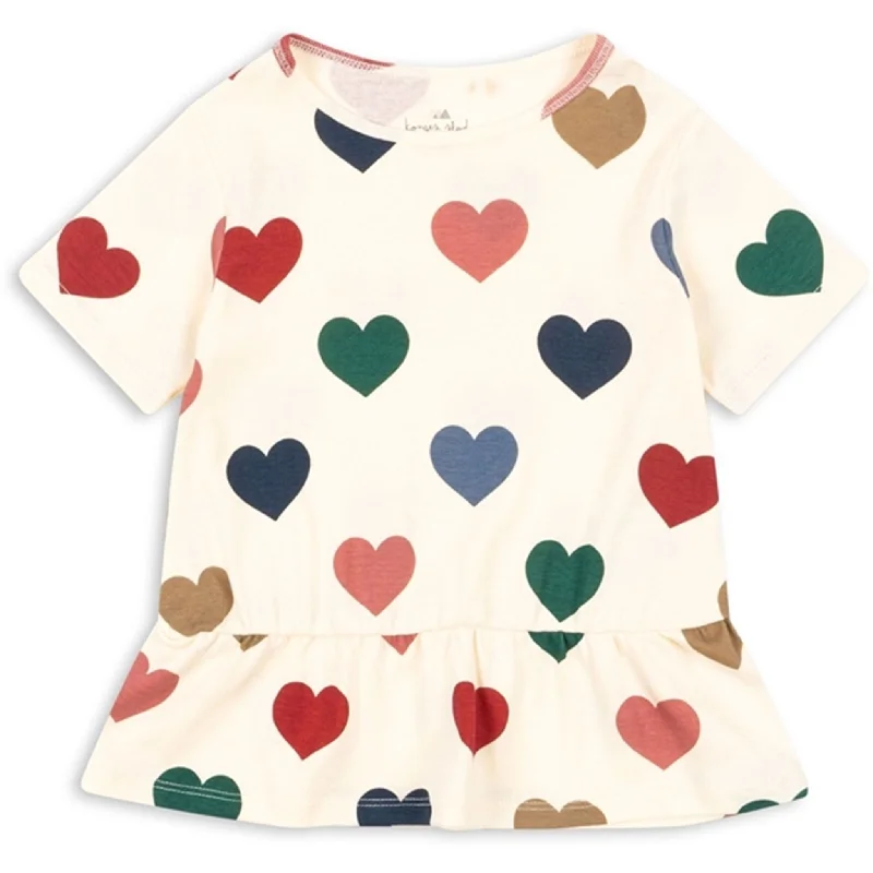Easygoing Fashion Konges Sløjd Bon Coeur Coloré Claic T-shirt