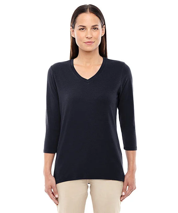 Breezy Outfits DP184W - Devon & Jones Ladies Perfect Fit™ Bracelet-Length V-Neck Top
