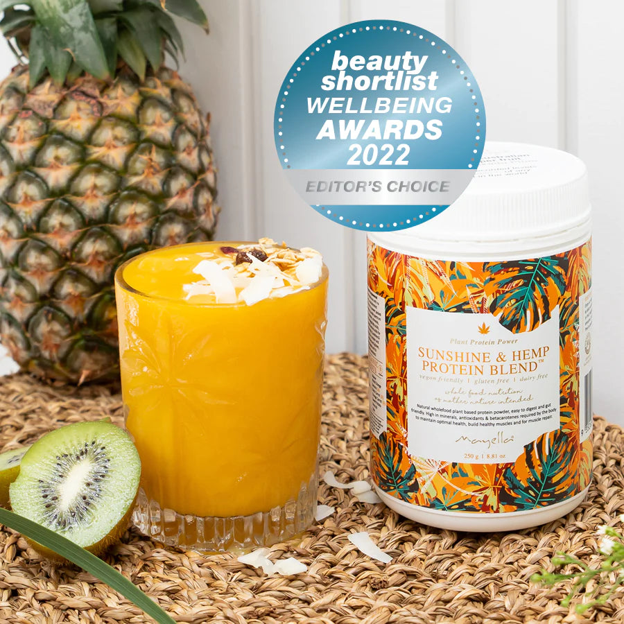 Comfortable Tops Organic Hemp Protein and Sunshine Fruits + Vegetables: Improve energy, mood and mental focus, activate healthy digestion and immune function with our ultimate plant protein!
