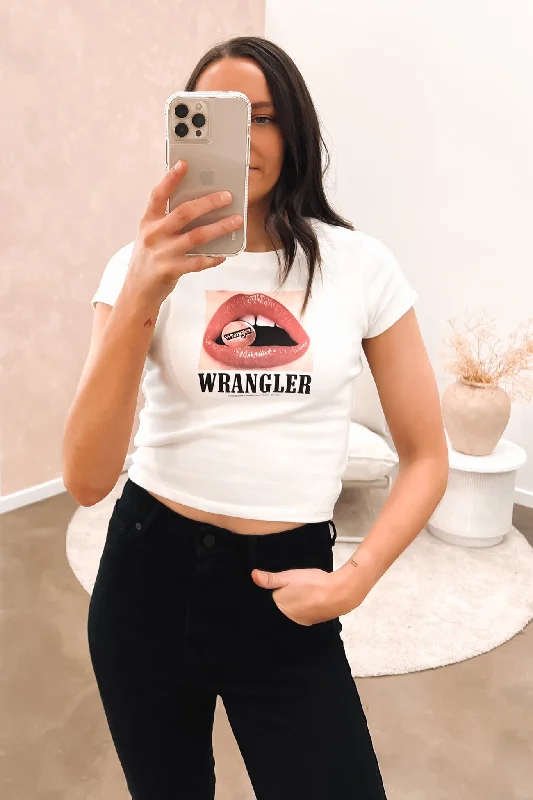 Sporty Wear Baby Rib Tee Lip Service