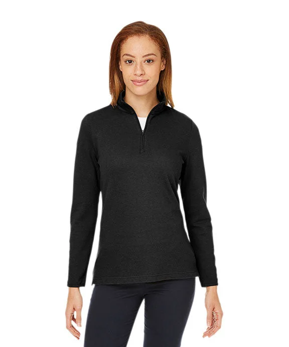 Relaxed Fashion DG400W - Devon & Jones New Classics® Ladies Performance Quarter-Zip Top