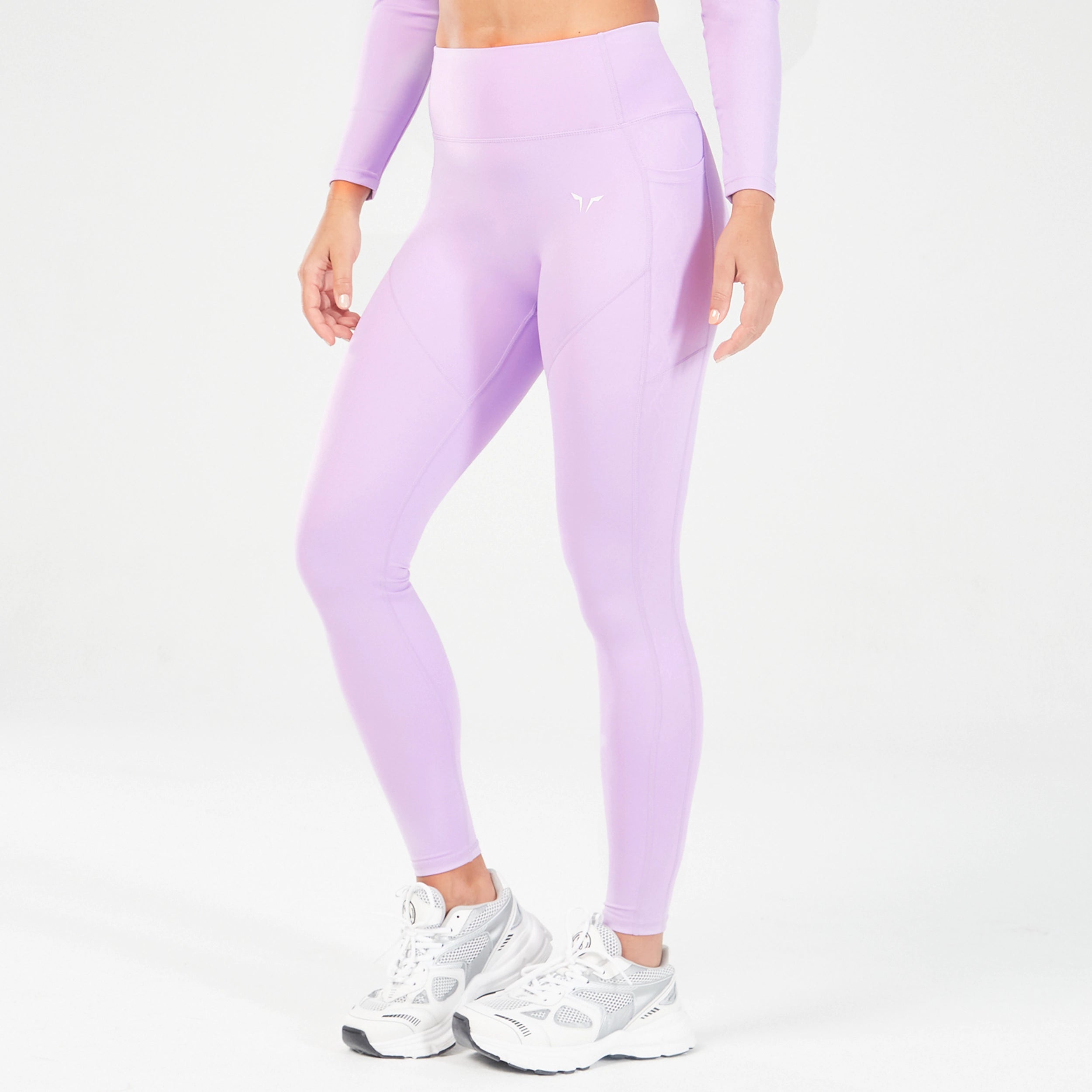 Light Dressing Core Panel Leggings - Purple Rose