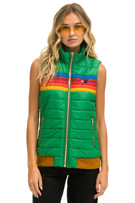 Easygoing Fashion WOMEN'S 5 STRIPE VEST - AMAZON