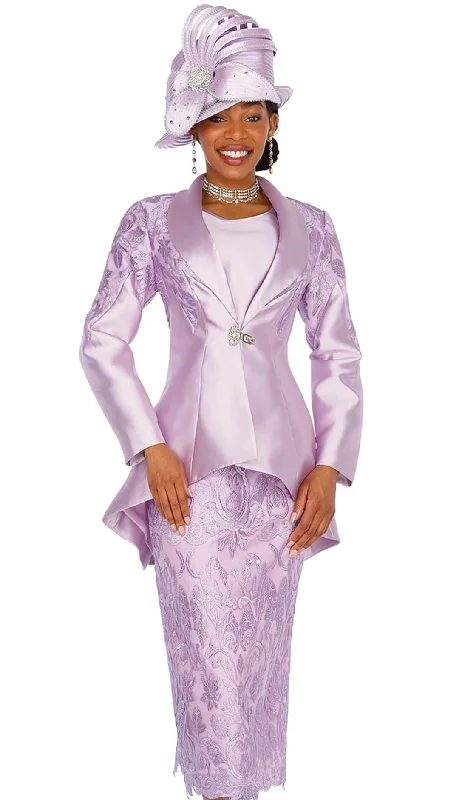 Elegant Casuals Champagne Italy Church Suit 5858 - Yellow