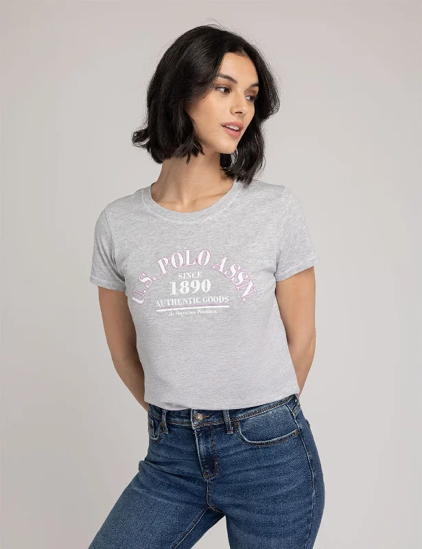 Cozy Essentials Wear SMALL SOFT CREST RINGER JERSEY T-SHIRT