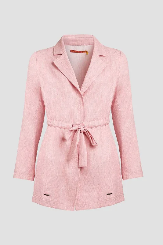 Soft Trends Winfield Coat Bamboo Color Pink