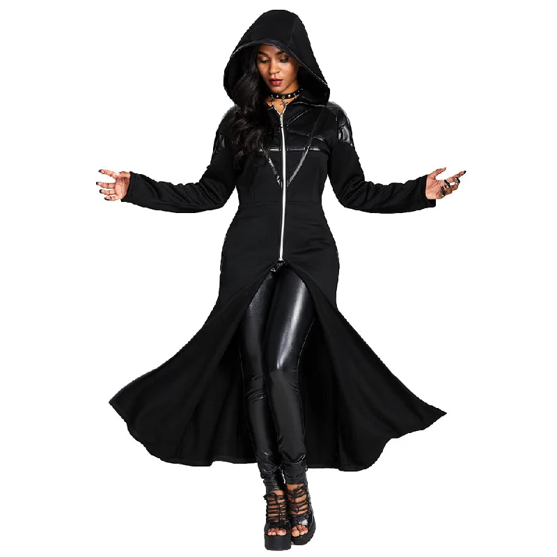 Chic Comfort Wear Casual Gothic Print Hoodie