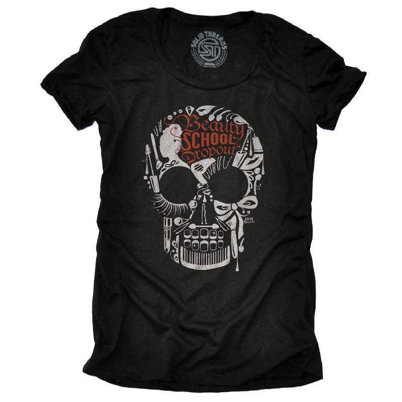 Warm Layers Women's Beauty School Drop Out T-Shirt