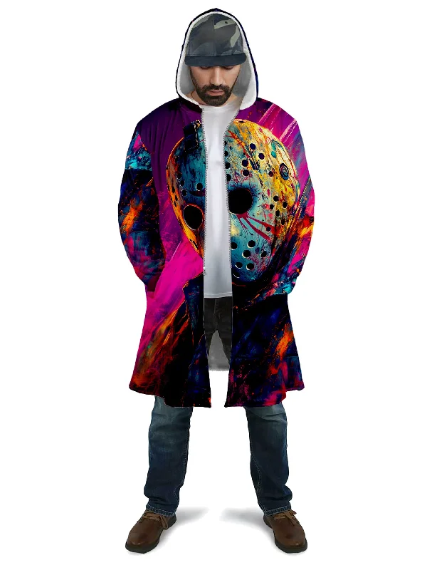 Soft Knitwear Neon Nightmare Cloak