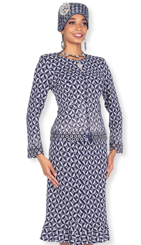 Soft Layers Champagne Italy Church Suit 5981