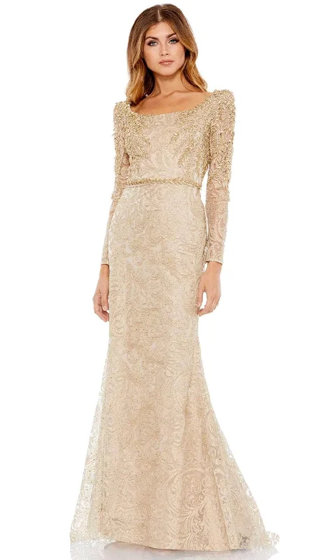 Casual Comfort Mac Duggal 11187 - Embroidered Evening Gown