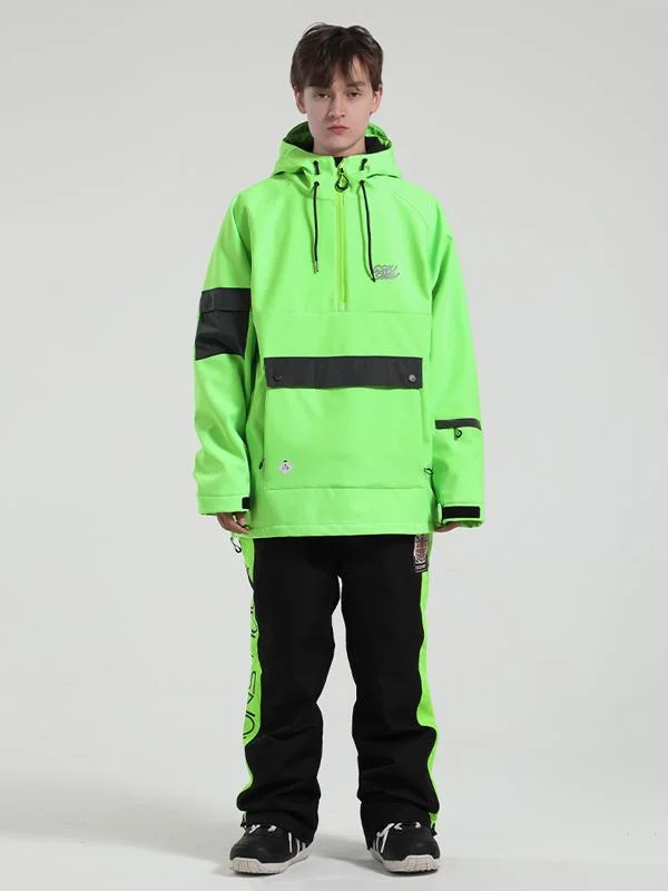 Relaxed Looks Men's Gsou Snow Unisex Reflective Mountain Mission Snow Suits