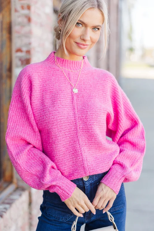Comfortable Fashion Looks Easy Introductions Pink Sweater