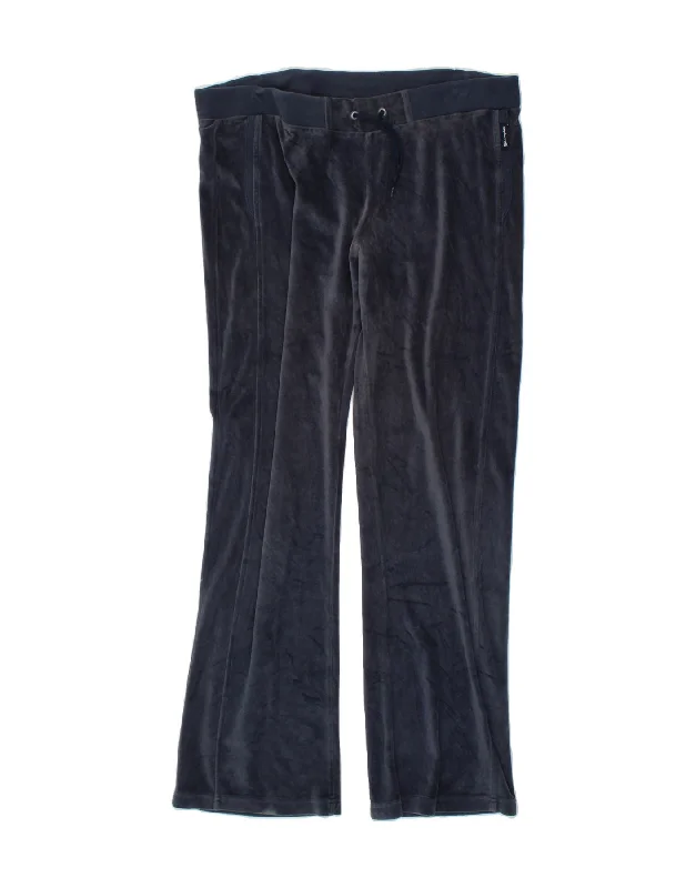 Casual Comfort Wear CHAMPION Womens Easy Fit Velvet Tracksuit Trousers UK 18 XL  Navy Blue